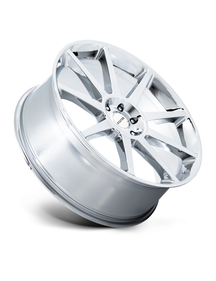 Felga aluminiowa MAMMOTH Chrome STATUS 10.0x26 ET30 6x135