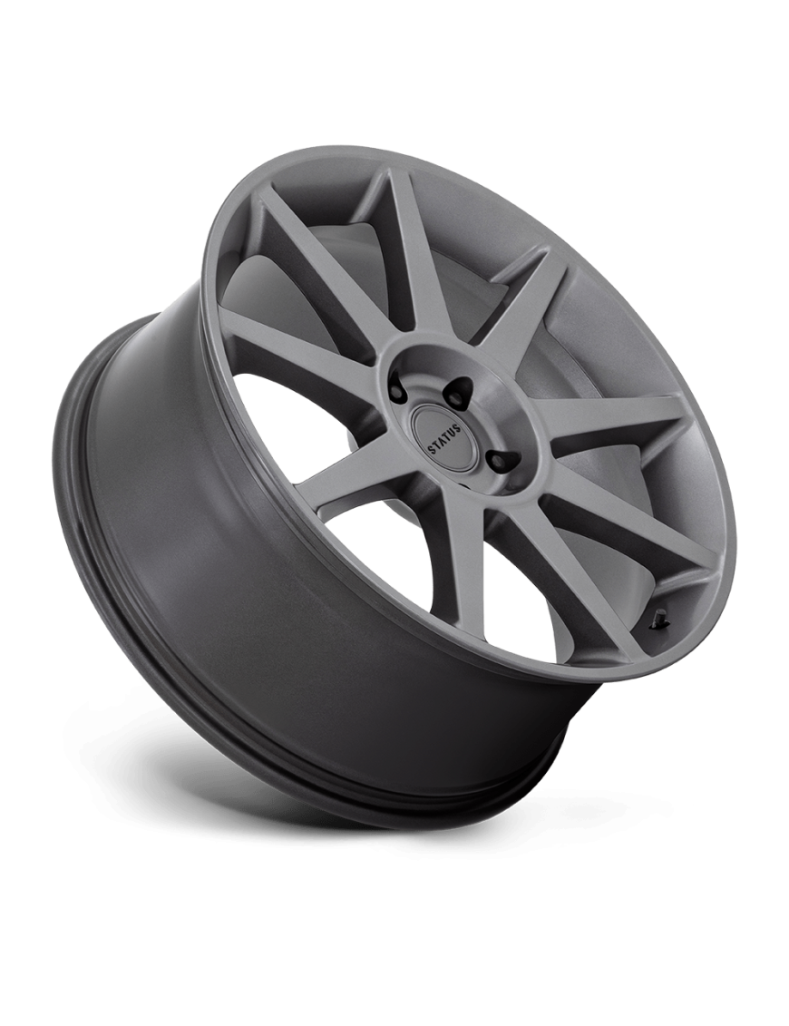 Felga aluminiowa MAMMOTH Matte Anthracite STATUS 9.5x22 ET30 5x114.3