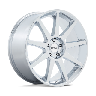 Felga aluminiowa MAMMOTH Chrome STATUS 9.5x22 ET30 5x114.3