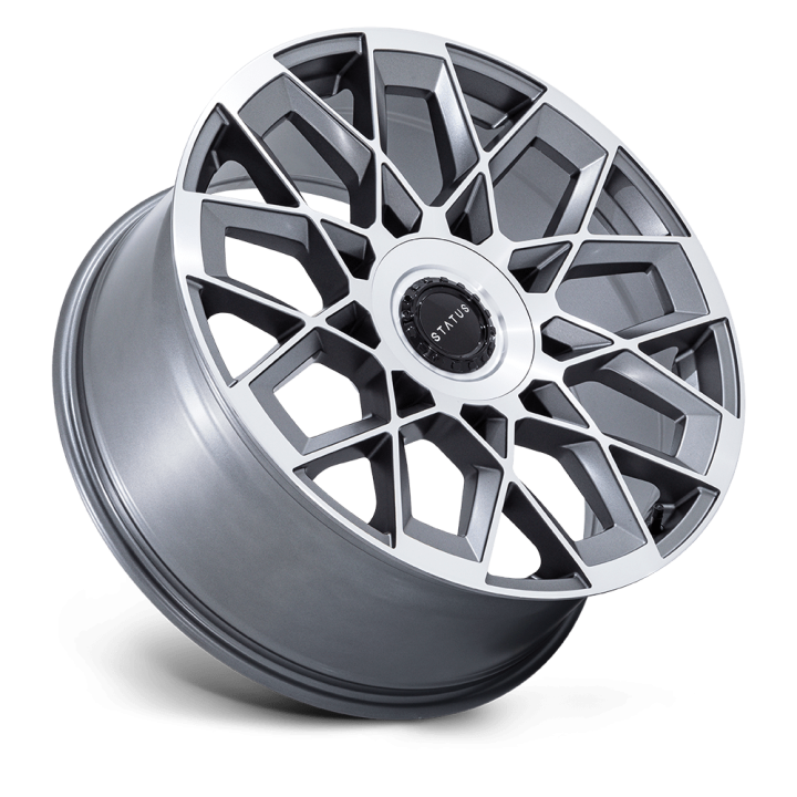Felga aluminiowa ST005 MATRIX Anthracite Mirrored STATUS 9.5x22 ET20 5x120 - ujęcie 2