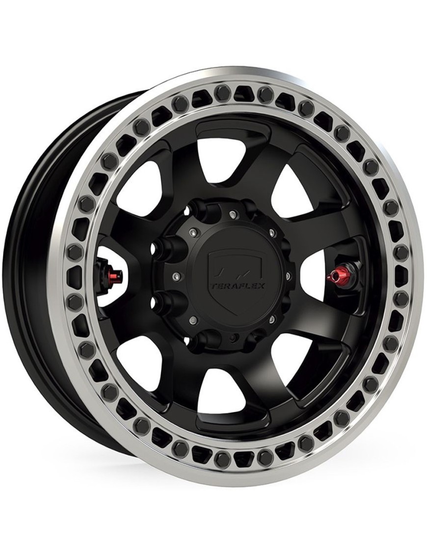 Felga aluminiowa Olympus Beadlock Metallic Black TeraFlex 9.0x17 ET-25 8x165.1