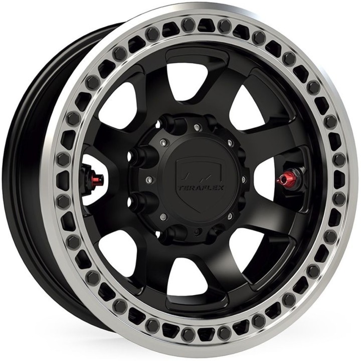 Felga aluminiowa Olympus Beadlock Metallic Black TeraFlex 9.0x17 ET-25 8x165.1