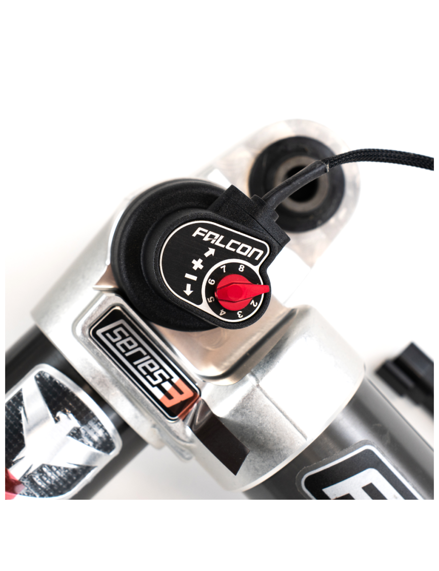 Amortyzatory przód TeraFlex Falcon Series SP2 3.5 aDapt e-Adjust Piggyback Lift 2-4,5" Benzyna