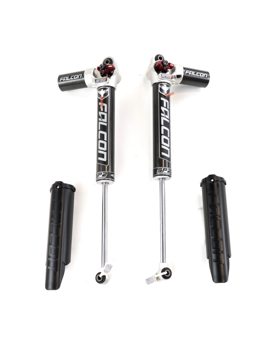 Amortyzatory przód TeraFlex Falcon Series SP2 3.3 Fast Adjust Piggyback Lift 2-3"