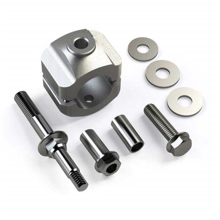 Zestaw do relokacji mocowania amortyzatora skrętu drążek 1-5/8" TeraFlex Lift 0-6"