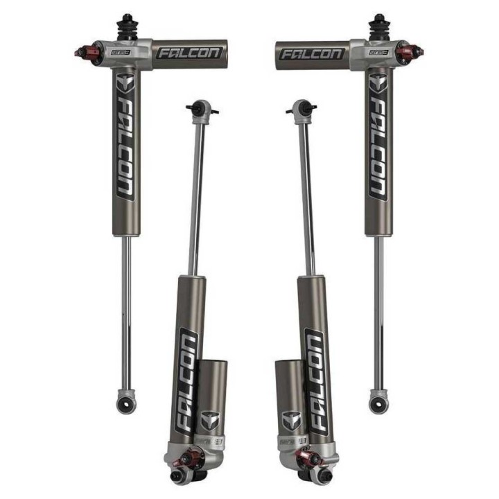 Zestaw amortyzatorów TeraFlex Falcon Series SP2 3.3 Fast Adjust Piggyback Lift 1,5-2,5"