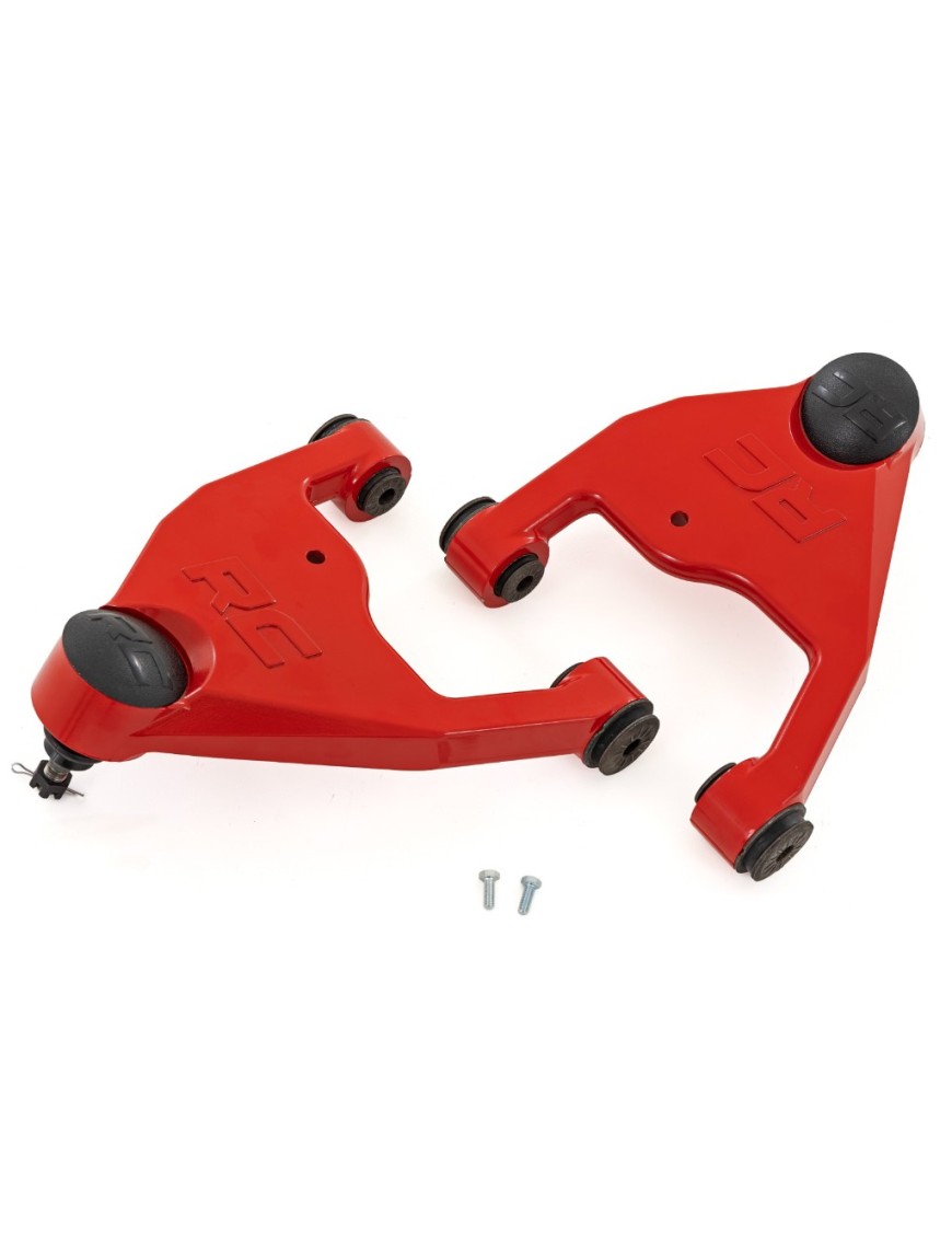 Wahacze górne czerwone Rough Country Lift 2,5"