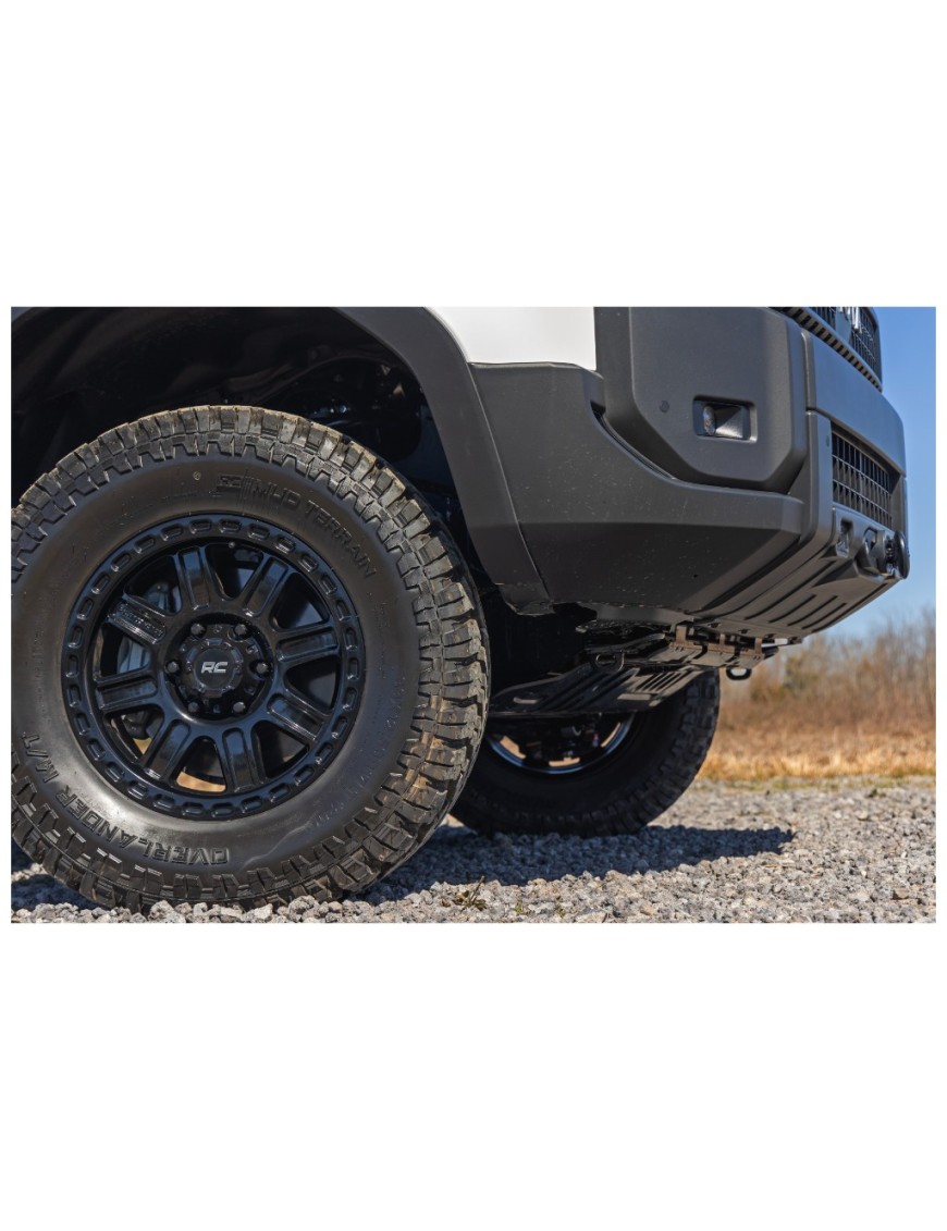 Płyta pod wyciągarkę FXS z oświetleniem amber LED Rough Country