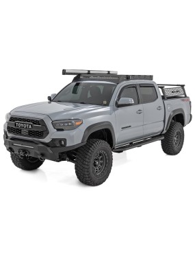 Progi, stopnie boczne Rough Country OV2 Double Cab