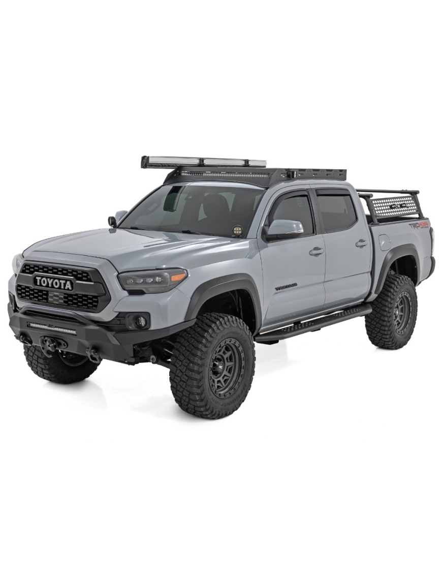 Progi, stopnie boczne Rough Country OV2 Double Cab