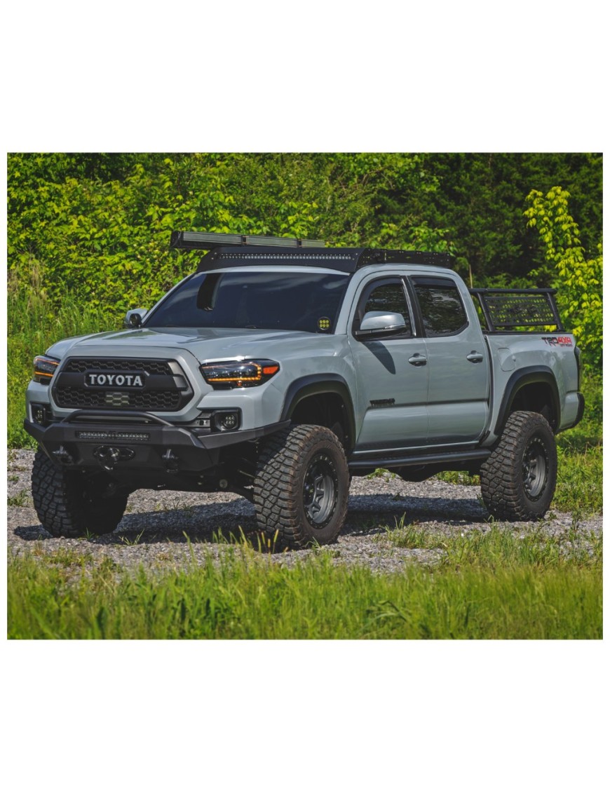 Progi, stopnie boczne Rough Country OV2 Double Cab