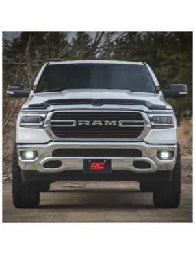 Lampy przeciwmgielne LED 3,5" Okrągłe Black Series Amber DRL Rough Country