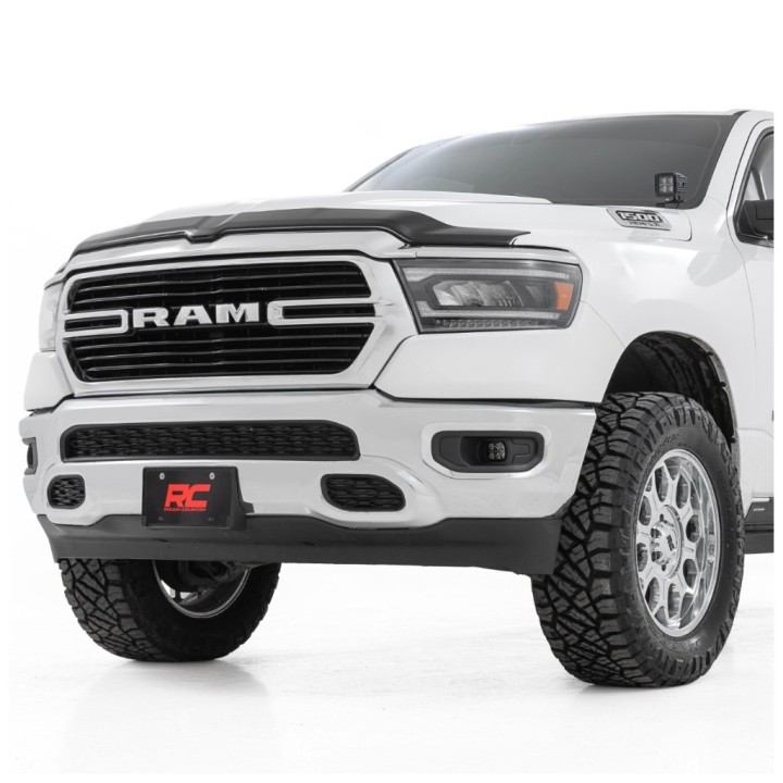 Lampy przeciwmgielne LED 3,5" Okrągłe Black Series Amber DRL Rough Country - ujęcie 7