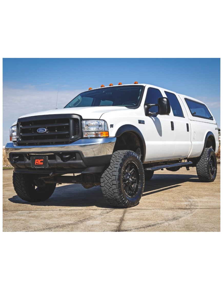 Progi, stopnie boczne Rough Country TR2 Crew cab