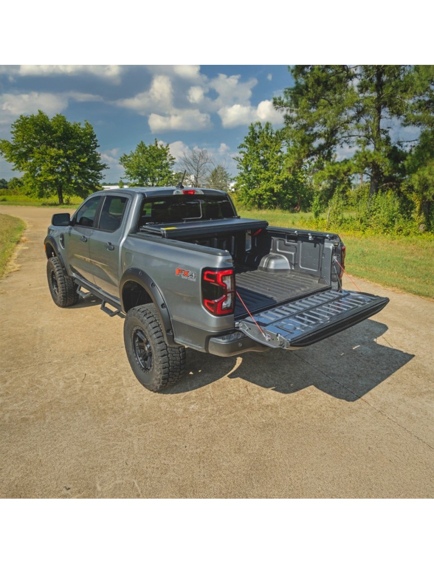 Twarda pokrywa paki tri-fold Rough Country niski profil 5'