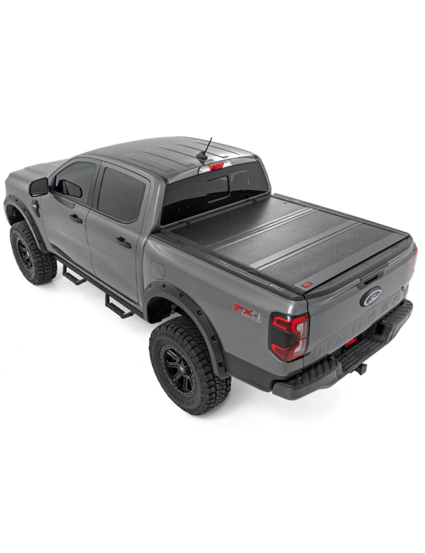Twarda pokrywa paki tri-fold Rough Country niski profil 5'