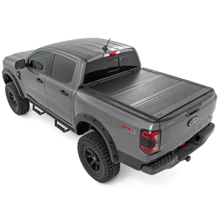 Twarda pokrywa paki tri-fold Rough Country niski profil 5' - ujęcie 6