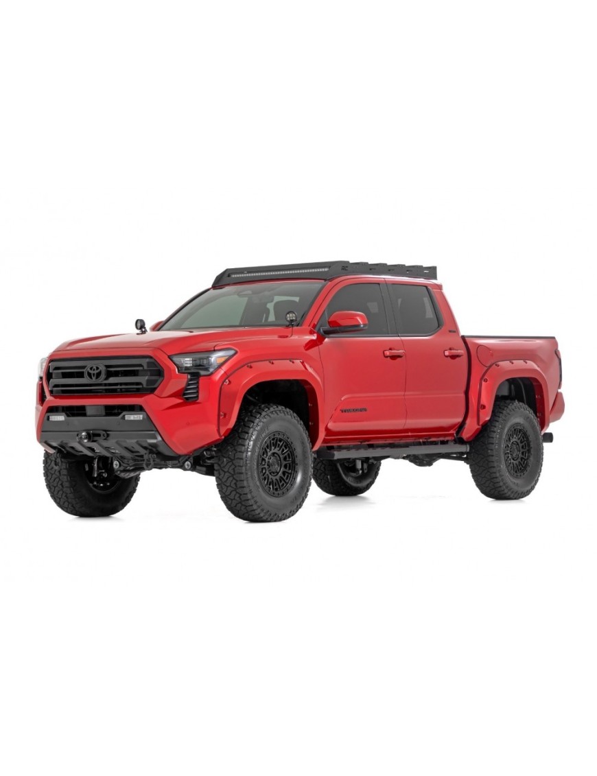 Progi, stopnie boczne Rough Country BA2 Double Cab