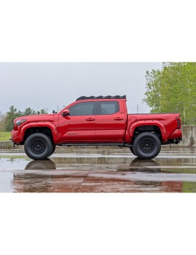 Progi, stopnie boczne Rough Country BA2 Double Cab
