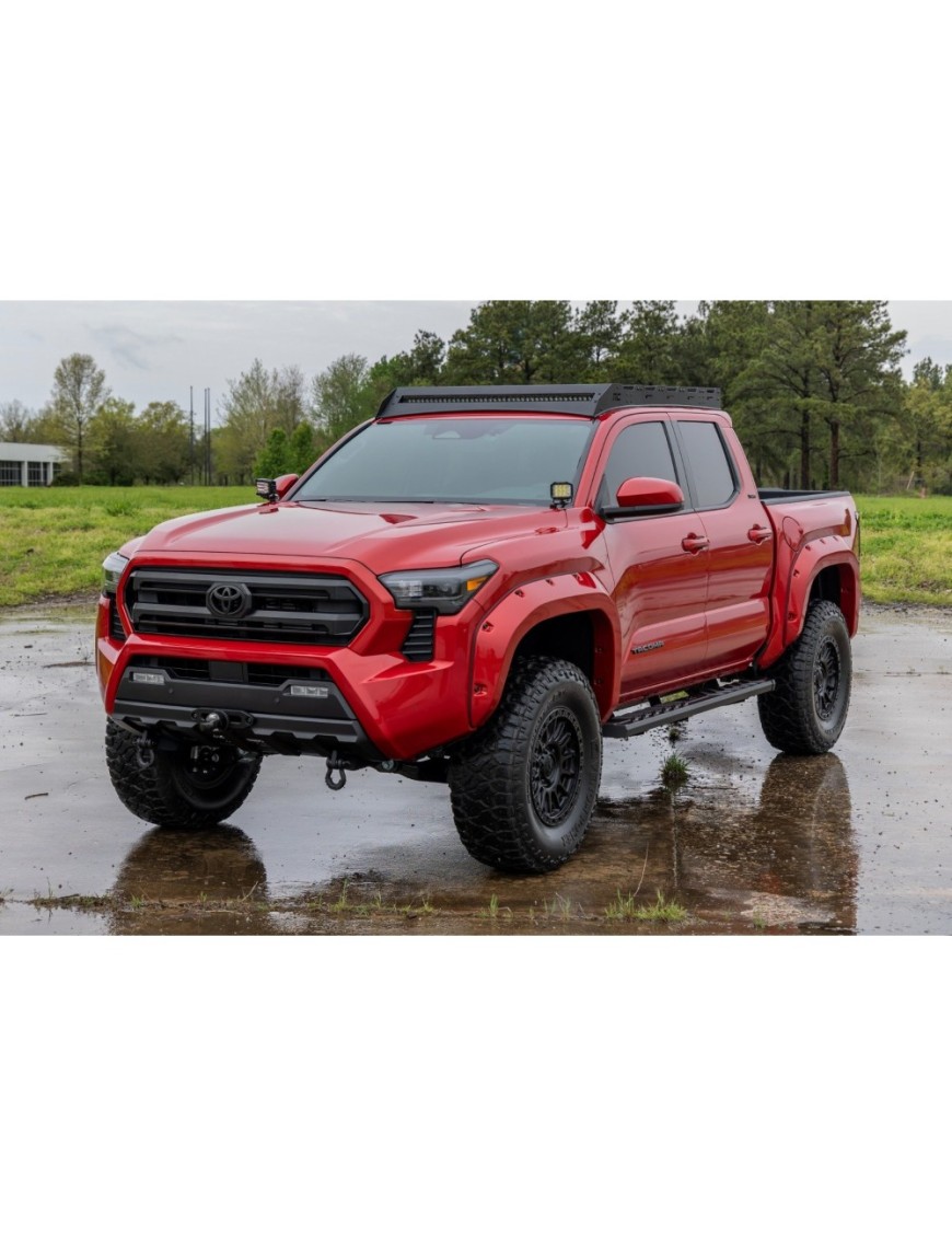 Progi, stopnie boczne Rough Country BA2 Double Cab