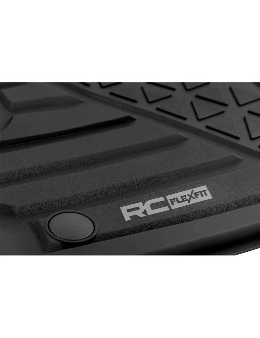 Dywaniki na podłogę przód i tył Rough Country Flex-Fit Crew Cab