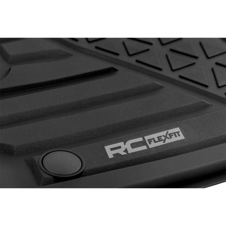 Dywaniki na podłogę przód i tył Rough Country Flex-Fit Crew Cab - ujęcie 3