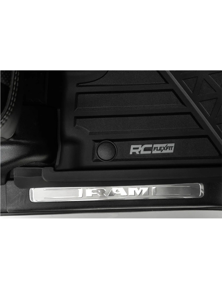 Dywaniki na podłogę przód i tył Rough Country Flex-Fit Crew Cab