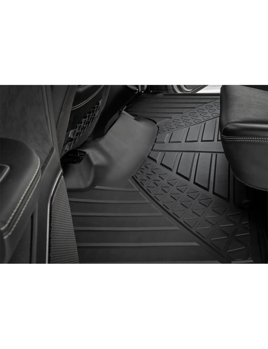 Dywaniki na podłogę przód i tył Rough Country Flex-Fit Crew Cab