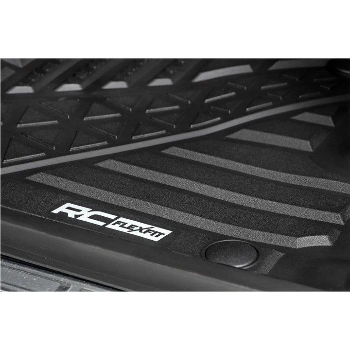 Dywaniki na podłogę przód i tył Rough Country Flex-Fit Crew Cab - ujęcie 6