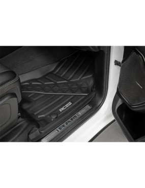 Dywaniki na podłogę przód i tył Rough Country Flex-Fit Crew Cab