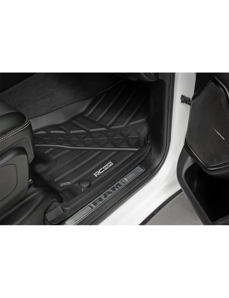 Dywaniki na podłogę przód i tył Rough Country Flex-Fit Crew Cab