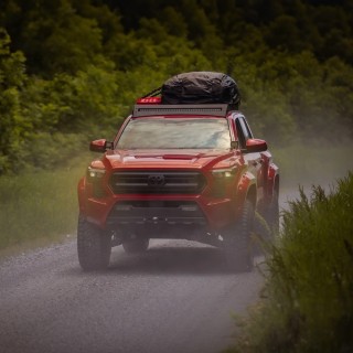 Bagażnik dachowy z listwą LED 40" Rough Country - ujęcie 2