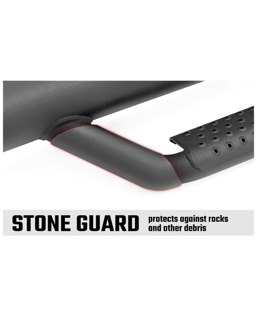 Progi, stopnie boczne Rough Country Nerf Steps