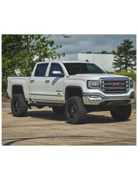 Progi, stopnie boczne Rough Country Multi-Color LED Crew cab