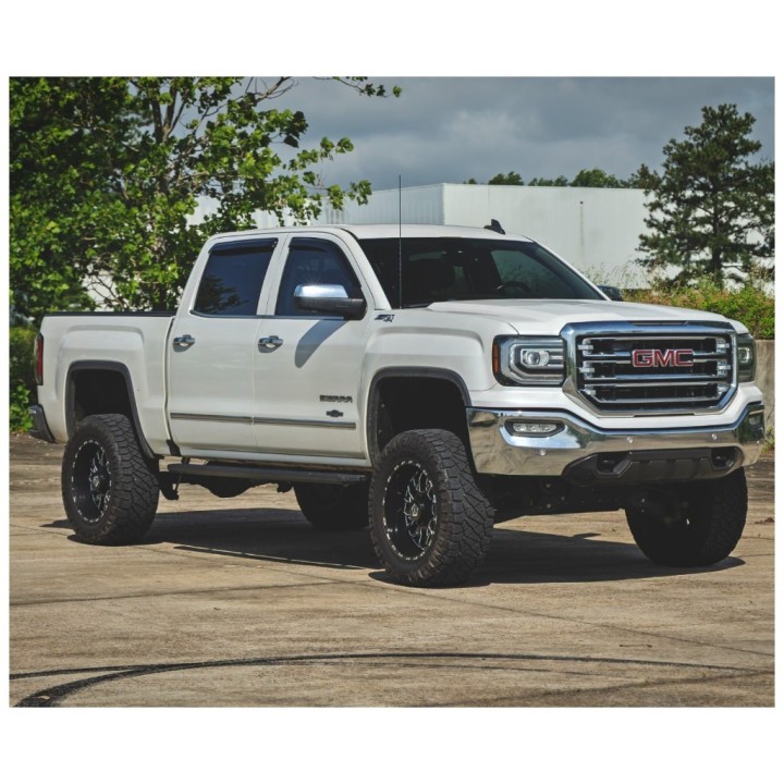 Progi, stopnie boczne Rough Country Multi-Color LED Crew cab - ujęcie 9