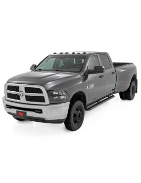 Progi, stopnie boczne Rough Country Multi-Color LED Crew cab