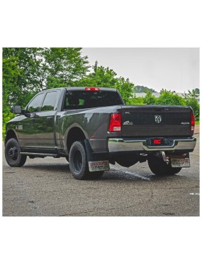 Progi, stopnie boczne Rough Country Multi-Color LED Crew cab