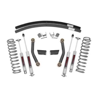 Zestaw zawieszenia z amortyzatorami N3 Rough Country Lift 3"
