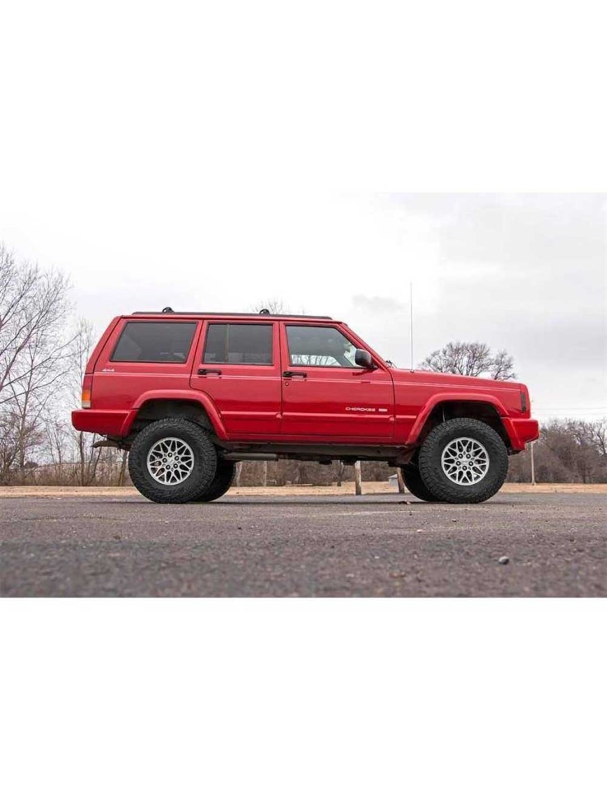 Zestaw zawieszenia z amortyzatorami N3 Rough Country Lift 3"