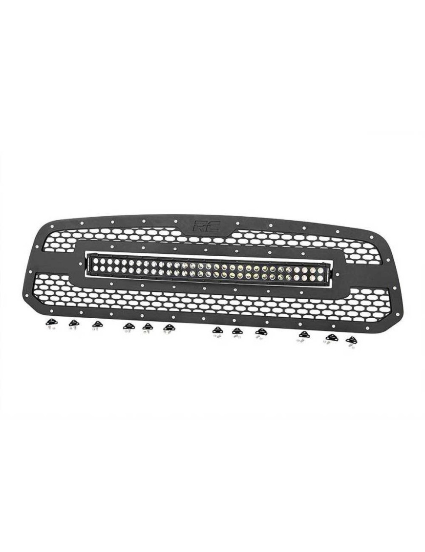 Grill z podwójną listwą LED 30" Black Series Rough Country