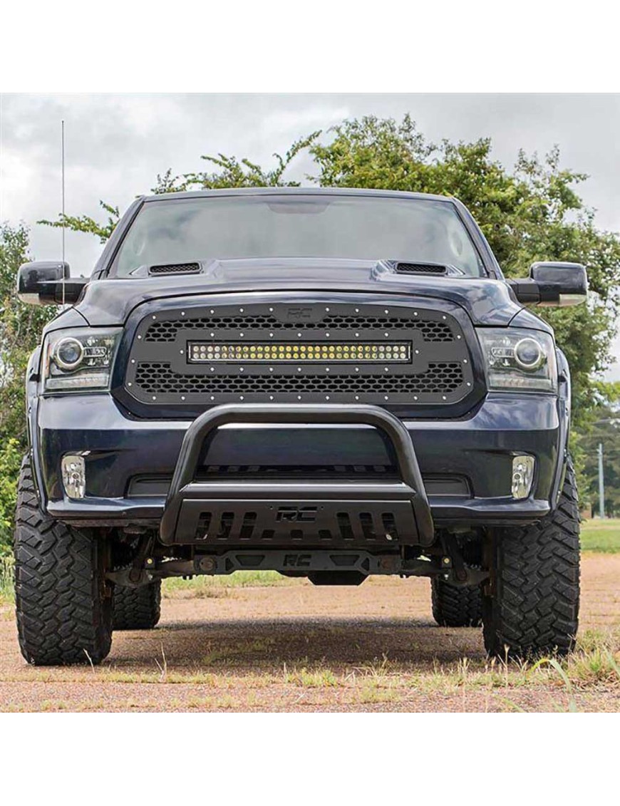 Grill z podwójną listwą LED 30" Black Series Rough Country - ujęcie 7