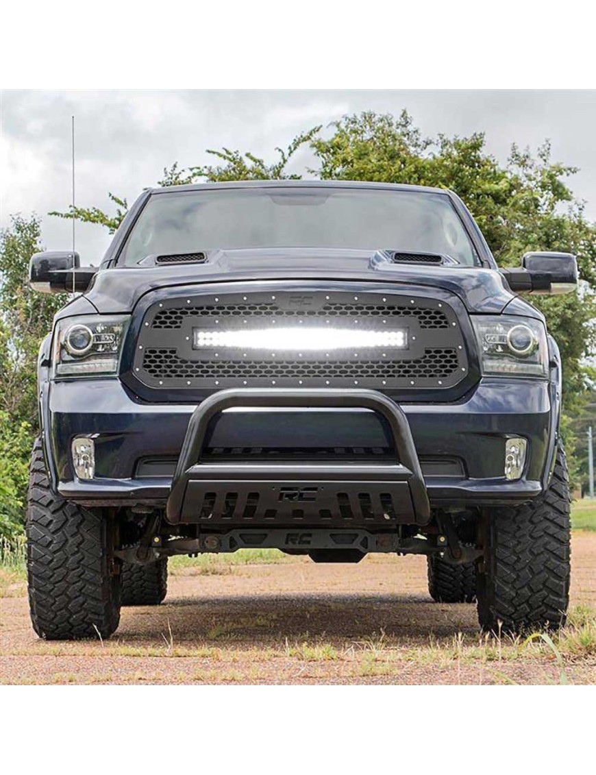 Grill z podwójną listwą LED 30" Black Series Rough Country - ujęcie 8