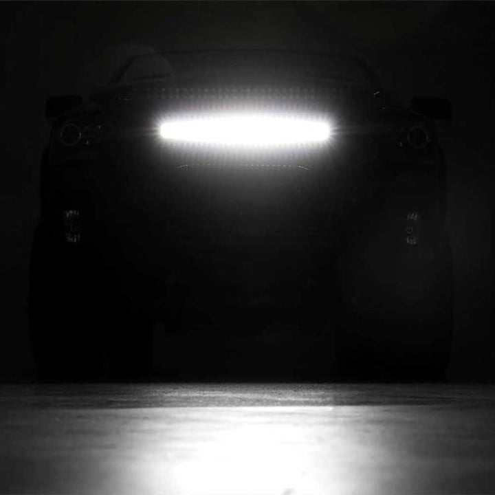 Grill z podwójną listwą LED 30" Black Series Rough Country - ujęcie 9