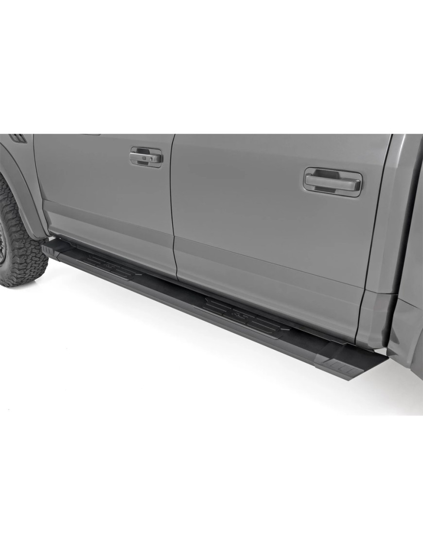 Progi, stopnie boczne Rough Country HD2 SuperCrew Cab
