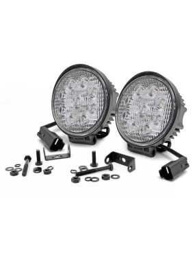 Lampy LED 4" okrągłe spot...