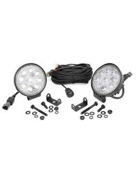 Lampy LED 4" okrągłe spot Rough Country - ujęcie 3
