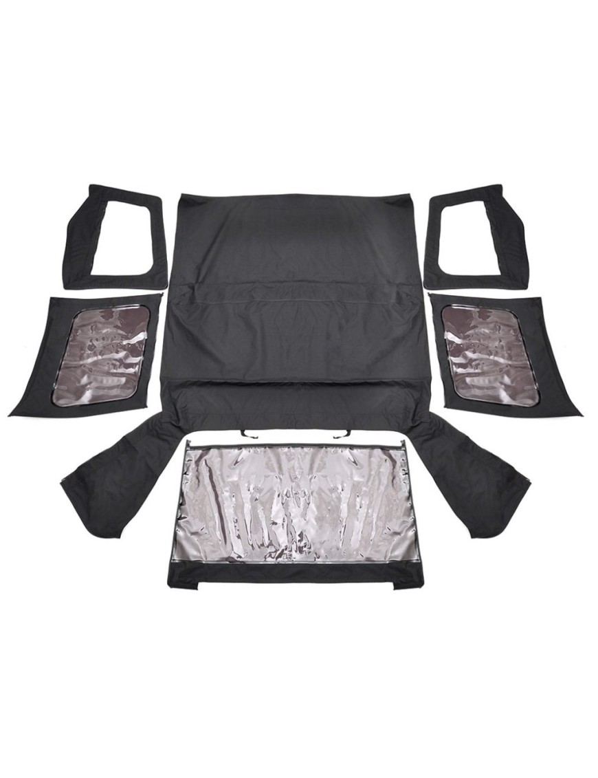 Soft top Black Denim Rough Country