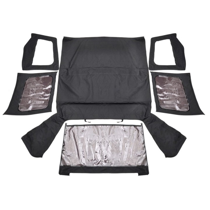 Soft top Black Denim Rough Country