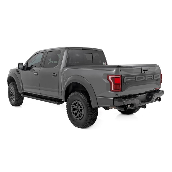 Progi, stopnie boczne Rough Country HD2 SuperCrew Cab - ujęcie 5