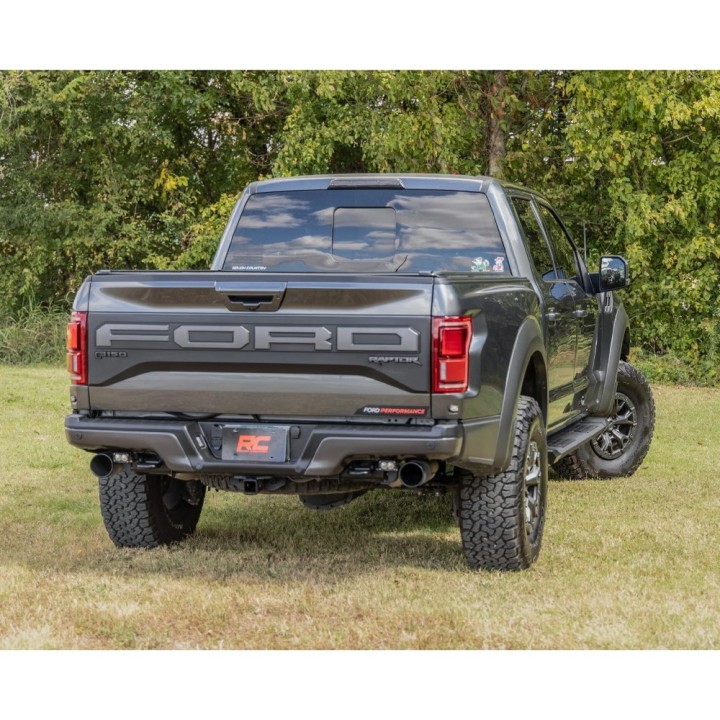 Progi, stopnie boczne Rough Country HD2 SuperCrew Cab - ujęcie 7